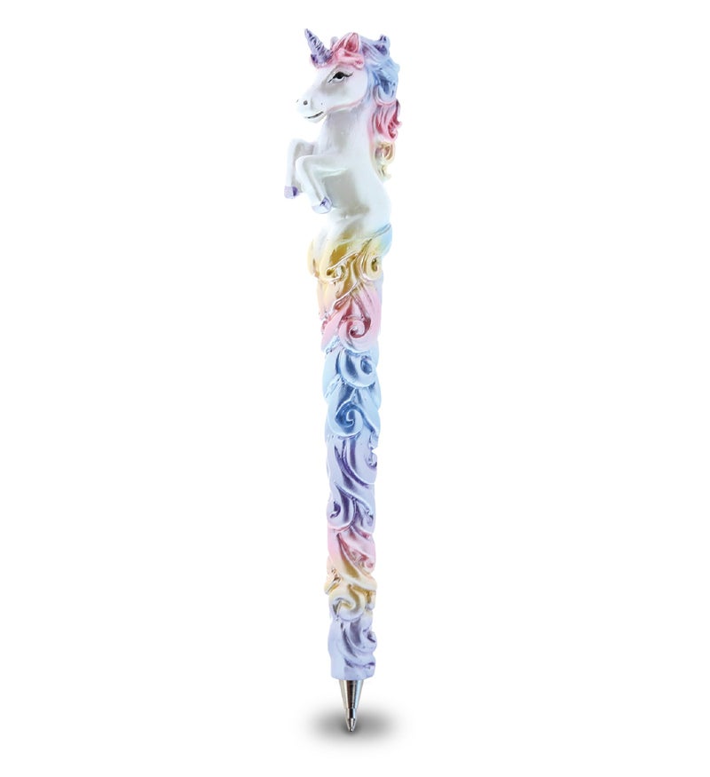 Planet Pens Sparkle Tail Unicorn - Cute Unicorn Ballpoint Pen with Black Ink, Unique Girly Pen for Kids' Unicorn Stationery and Adults Office Supply Novelty Pen for Office Desk Decor Accessory - Image 1